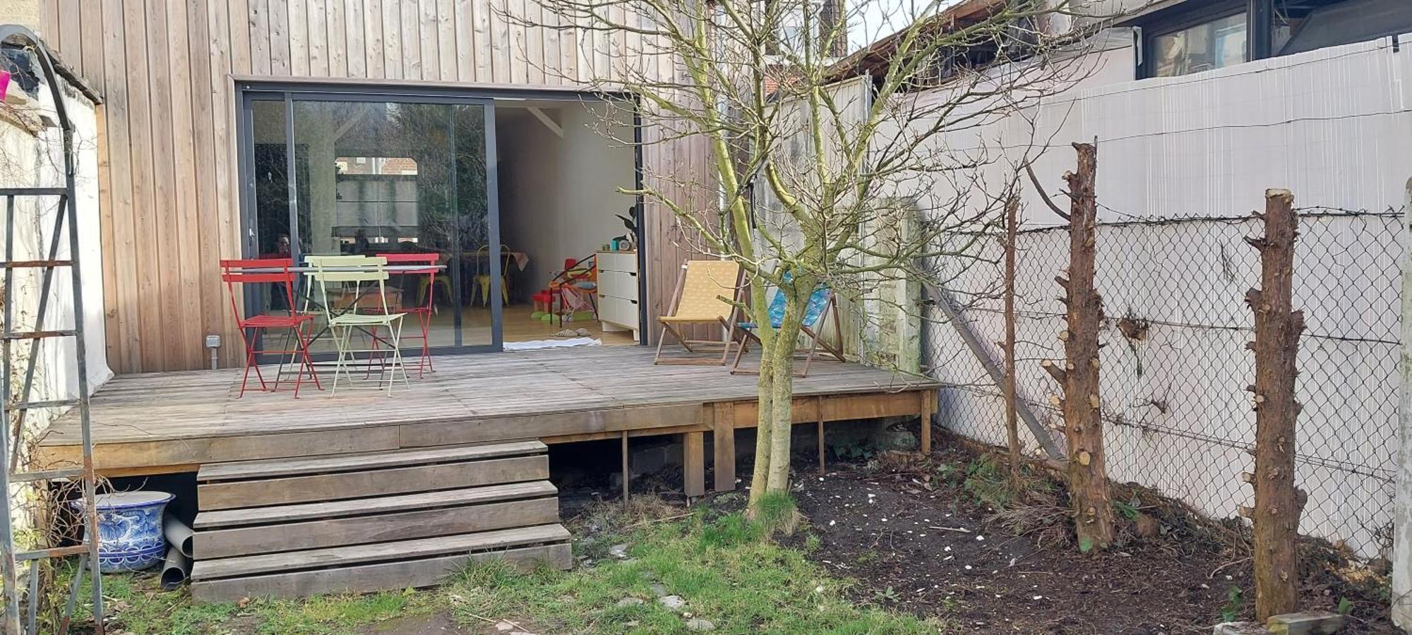 Maison Avec Jardin A Lille Bois Blancs エクステリア 写真